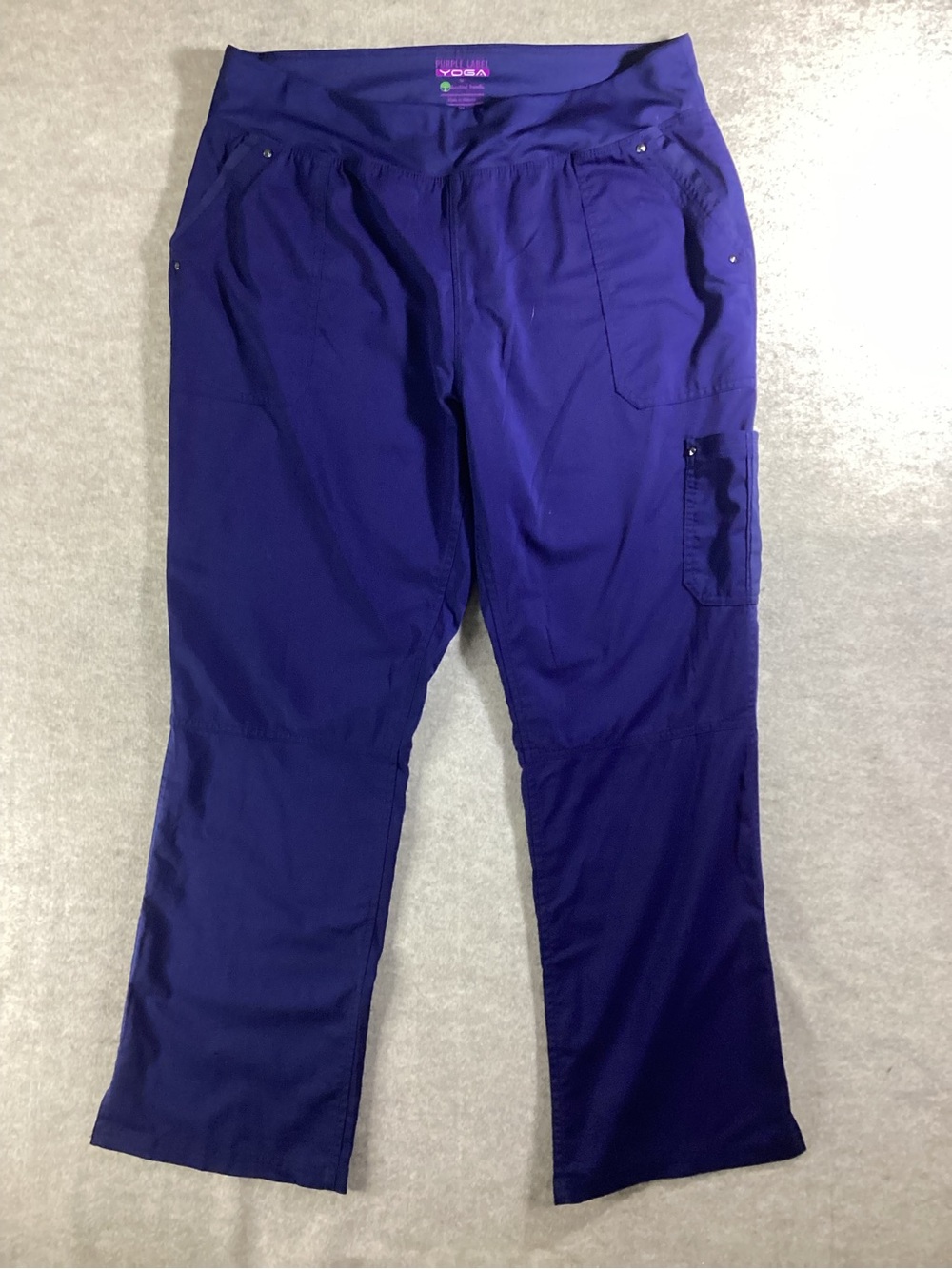 Purple Label Yoga Cargo pants size XL in blue